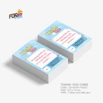 การ์ดขอบคุณ Thank you card TY003