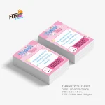 การ์ดขอบคุณ Thank you card TY004