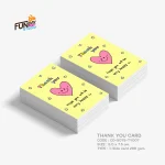 การ์ดขอบคุณ Thank you card TY007
