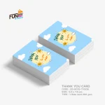 การ์ดขอบคุณ Thank you card TY007