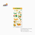 สติกเกอร์การ์ตูน AFTERNOON